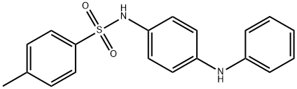 P-(P-톨루엔설포닐아미도)디페닐아민 구조식 이미지