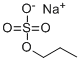 SODIUM PROPYLSULFATE Structure