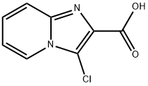 3-Chloroimidazo[1,2-a]pyridine-2-carboxylic acid 구조식 이미지
