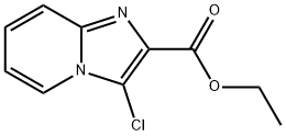 3-Chloroimidazo[1,2-a]pyridine-2-carboxylic acid ethyl ester Structure