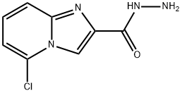 5-Chloroimidazo[1,2-a]pyridine-2-carbohylic acid hydrazide Structure