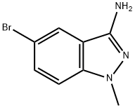3-Амино-5-бром-1-метил-1Н-индазол структурированное изображение