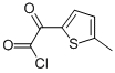 2-티오펜아세틸클로라이드,5-메틸-알파-옥소-(9CI) 구조식 이미지