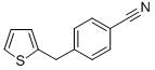 4-(THIEN-2-YLMETHYL)BENZONITRILE Structure