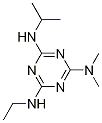 N4-ethyl-N2,N2-diMethyl-N6-(propan-2-yl)-1,3,5-triazine-2,4,6-triaMine 구조식 이미지