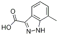7-methyl-1H-indazole-3-carboxylic acid 구조식 이미지