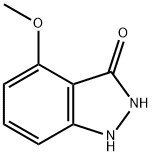 3H-Indazol-3-one, 1,2-dihydro-4-Methoxy- Structure