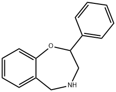 2-phenyl-2,3,4,5-tetrahydro-1,4-benzoxazepine Structure