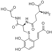 2-S-glutathionylcaffeic acid Structure