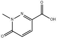 1-methyl-6-oxo-1,6-dihydropyridazine-3-carboxylic acid Structure