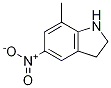 2,3-dihydro-7-Methyl-5-nitro-1H-Indole 구조식 이미지