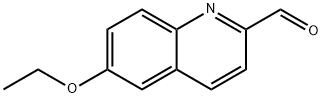 2-퀴놀린카복스알데히드,6-에톡시-(9CI) 구조식 이미지
