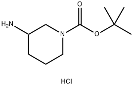 (+/-)-3-AMINO-1-N-BOC-PIPERIDINE-citrate 구조식 이미지