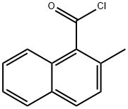 2-methylnaphthalene-1-carbonyl chloride Structure