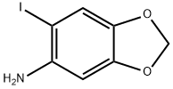 1,3-Benzodioxol-5-aMine, 6-iodo- Structure