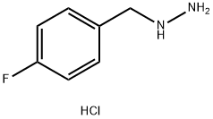 히드라진,[(4-플루오로페닐)메틸]-,염산염(1:2) 구조식 이미지