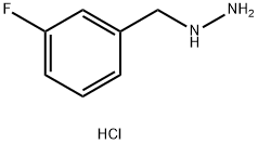 [(3-fluorophenyl)methyl]hydrazine dihydrochloride Structure