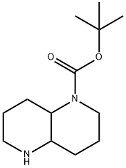 2-Boc-2,7-diazabicyclo[4.4.0]decane Structure