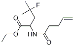 ethyl 4-fluoro-4-Methyl-2-pent-4-enaMidopentanoate Structure
