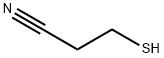 3-mercaptopropiononitrile Structure