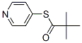 Propanethioicacid,2,2-dimethyl-,S-4-pyridinylester(9CI) Structure