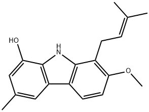 Murrayafoline B Structure