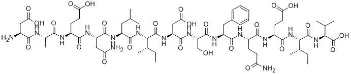 ASP-ALA-GLU-ASN-LEU-ILE-ASP-SER-PHE-GLN-GLU-ILE-VAL Structure