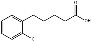 5-(2-chlor-phenyl)-valeriansaeure Structure