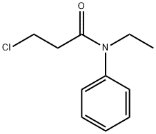 3-chloro-N-ethyl-N-phenylpropanamide Structure