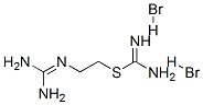 2-(diaminomethylideneamino)ethylsulfanylmethanimidamide dihydrobromide 구조식 이미지