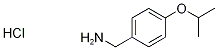 (4-isopropoxyphenyl)methanamine hydrochloride 구조식 이미지