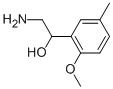 2-amino-1-(2-methoxy-5-methylphenyl)ethanol Structure