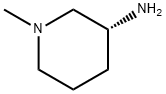 (R)-3-Amino-1-methyl-piperidine 구조식 이미지