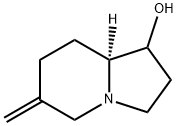 (8aS)-octahydro-6-Methylene-1-Indolizinol Structure