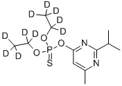 DIAZINON (DIETHYL-D10) 구조식 이미지