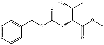 (2S,3R)-Methyl 2-(((benzyloxy)carbonyl)aMino)-3-hydroxybutanoate 구조식 이미지