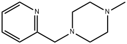 피페라진,1-메틸-4-(2-피리디닐메틸)-(9CI) 구조식 이미지