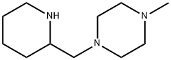 1-METHYL-4-(2-PIPERIDINYLMETHYL)-PIPERAZINE Structure