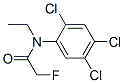 N-Ethyl-2-fluoro-2',4',5'-trichloroacetanilide Structure