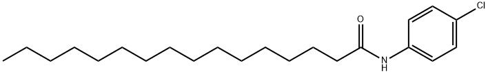 헥사데카나미드,N-(4-클로로페닐)- 구조식 이미지