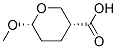 2H-Pyran-3-carboxylicacid,tetrahydro-6-methoxy-,cis-(9CI) Structure