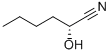 [R,(+)]-2-Hydroxyhexanenitrile Structure