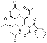 1,3,4,6-TETRA-O-ACETYL-2-DEOXY-2-PHTHALIMIDO-BETA-D-GLUCOPYRANOSE 구조식 이미지