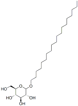 nonadecyl D-glucoside Structure