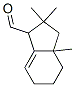 3a,4,5,6-tetrahydro-2,2,3a-trimethylindancarbaldehyde Structure