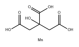Manganese(II) citrate Structure