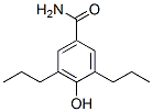 3,5-Dipropyl-4-hydroxybenzamide Structure