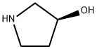 (S)-3-하이드록시피롤리딘 구조식 이미지