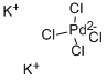 칼륨 테트라 클로로 팔라다트(II) 구조식 이미지