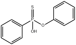 페닐-포스포노티오익산페닐에스테르 구조식 이미지